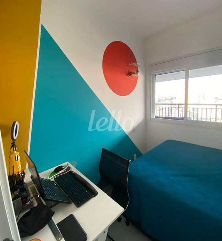 DORMITORIO de Apartamento para alugar, Padrão com 75 m², 2 quartos e 1 vaga em Parque da Mooca - São Paulo