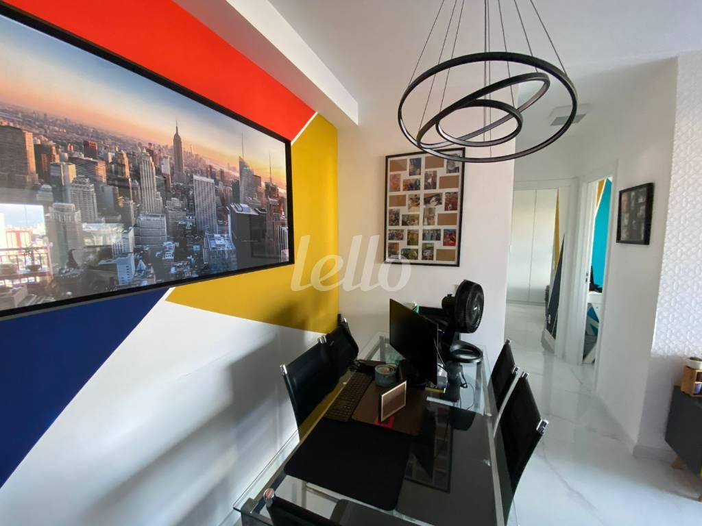 ECRITORIO de Apartamento para alugar, Padrão com 75 m², 2 quartos e 1 vaga em Parque da Mooca - São Paulo