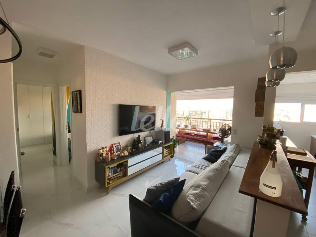 SALA de Apartamento para alugar, Padrão com 75 m², 2 quartos e 1 vaga em Parque da Mooca - São Paulo