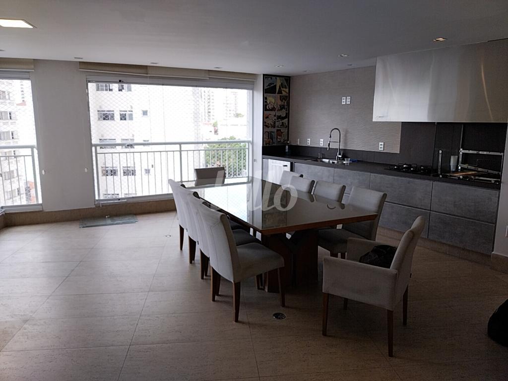 SACADA GOURMET - COZINHA de Apartamento à venda, Padrão com 122 m², 3 quartos e 2 vagas em Mooca - São Paulo