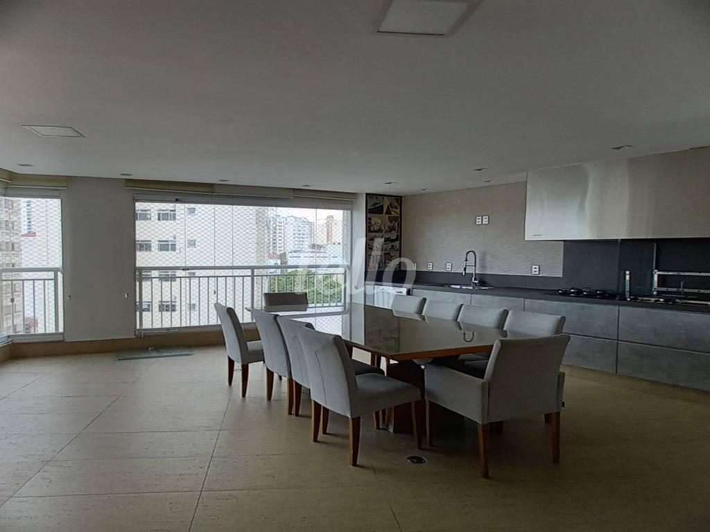SACADA GOURMET de Apartamento à venda, Padrão com 122 m², 3 quartos e 2 vagas em Mooca - São Paulo