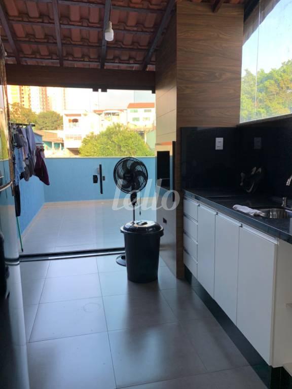 ESPAÇO GOURMET de Apartamento à venda, Padrão com 80 m², 2 quartos e 1 vaga em Utinga - Santo André
