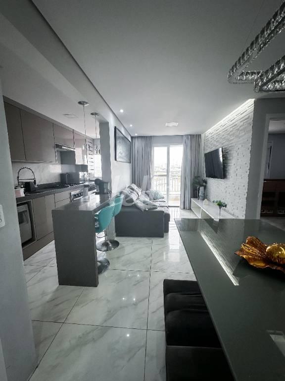 COZINHA de Apartamento à venda, Padrão com 54 m², 2 quartos e 1 vaga em Vila Pires - Santo André