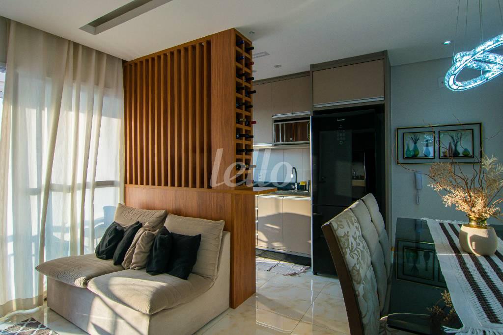 SALA de Apartamento para alugar, Padrão com 45 m², 2 quartos e 1 vaga em Vila Invernada - São Paulo