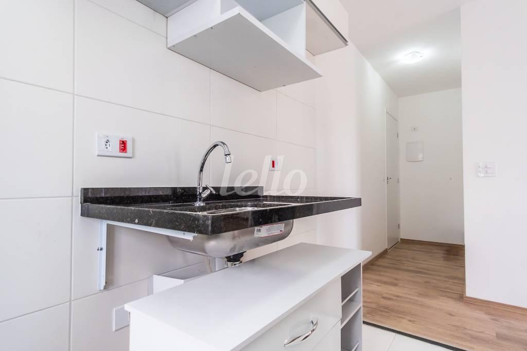 COZINHA de Apartamento para alugar, Padrão com 41 m², 2 quartos e 1 vaga em Parque da Vila Prudente - São Paulo