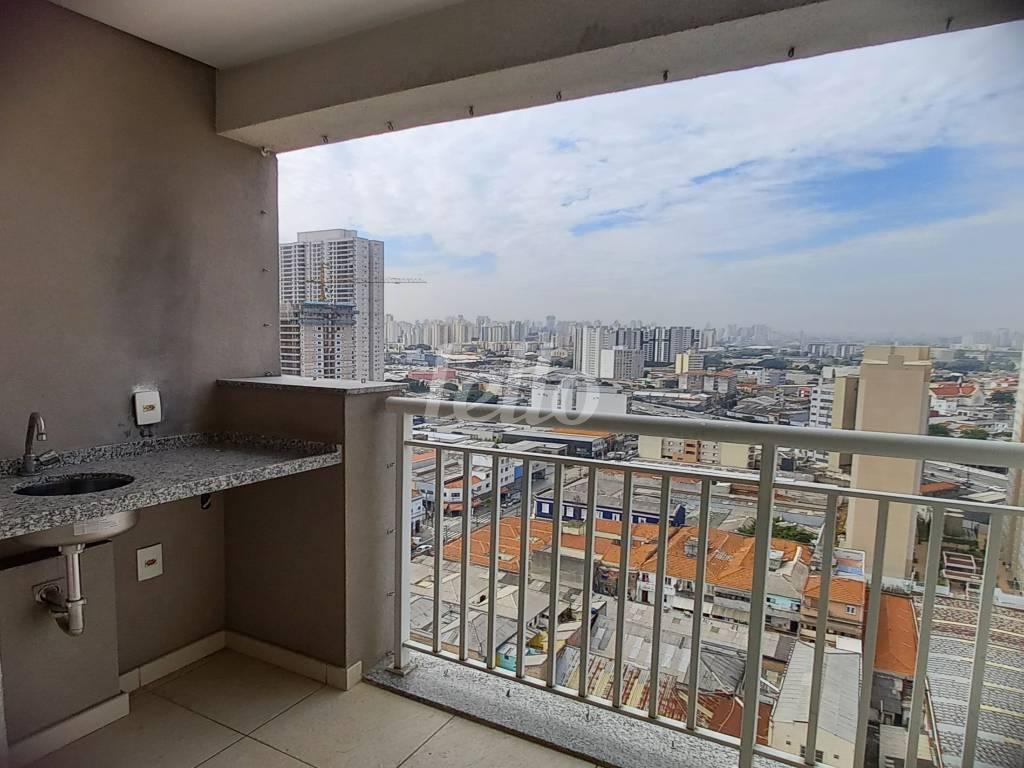 SACADA de Apartamento à venda, Padrão com 50 m², 2 quartos e 1 vaga em Brás - São Paulo