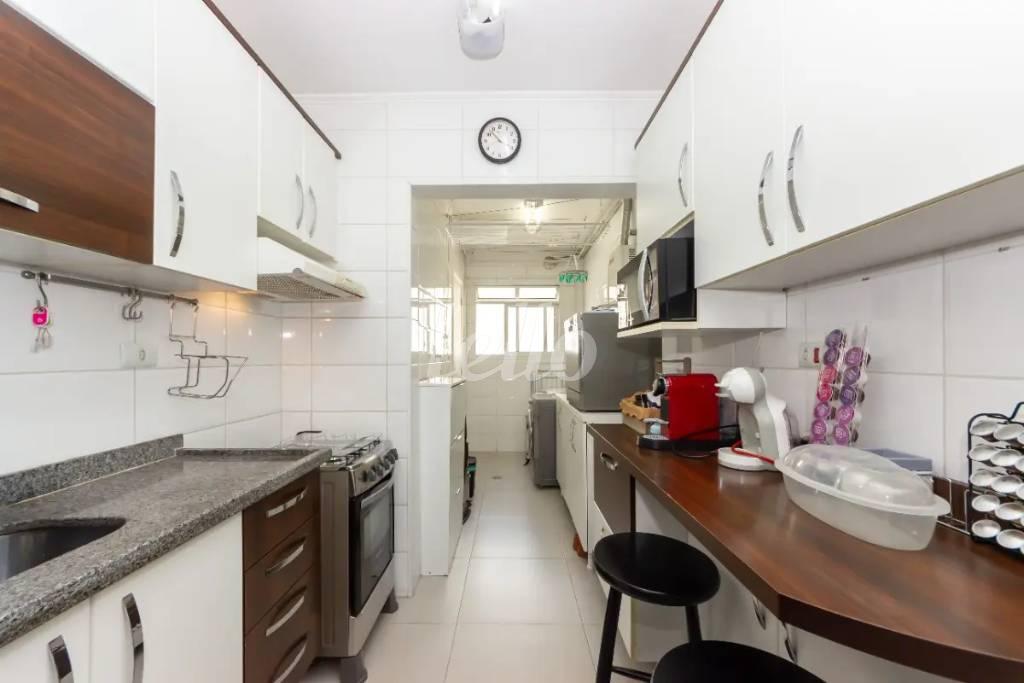 COZINHA de Apartamento à venda, Padrão com 82 m², 3 quartos e 2 vagas em Vila Mariana - São Paulo