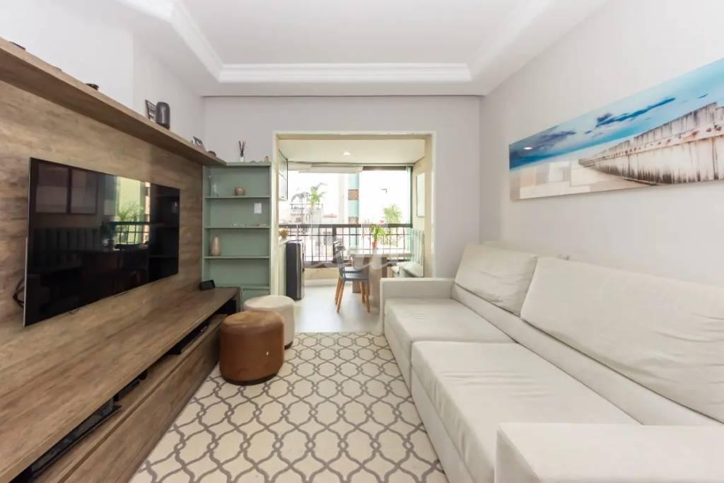 SALA de Apartamento à venda, Padrão com 82 m², 3 quartos e 2 vagas em Vila Mariana - São Paulo
