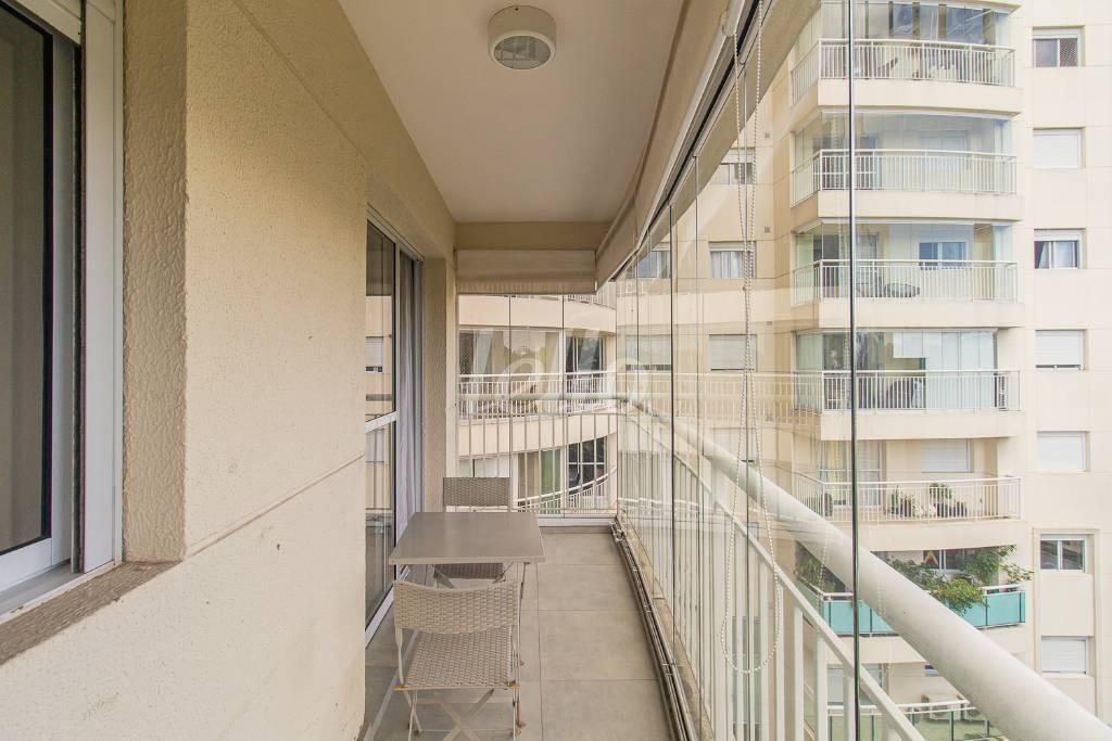 VARANDA de Apartamento para alugar, Padrão com 73 m², 2 quartos e 1 vaga em Vila Clementino - São Paulo
