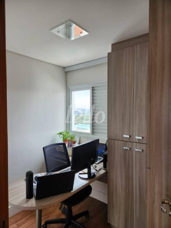 DORMITÓRIO de Apartamento à venda, Padrão com 80 m², 3 quartos e 2 vagas em Jardim - Santo André