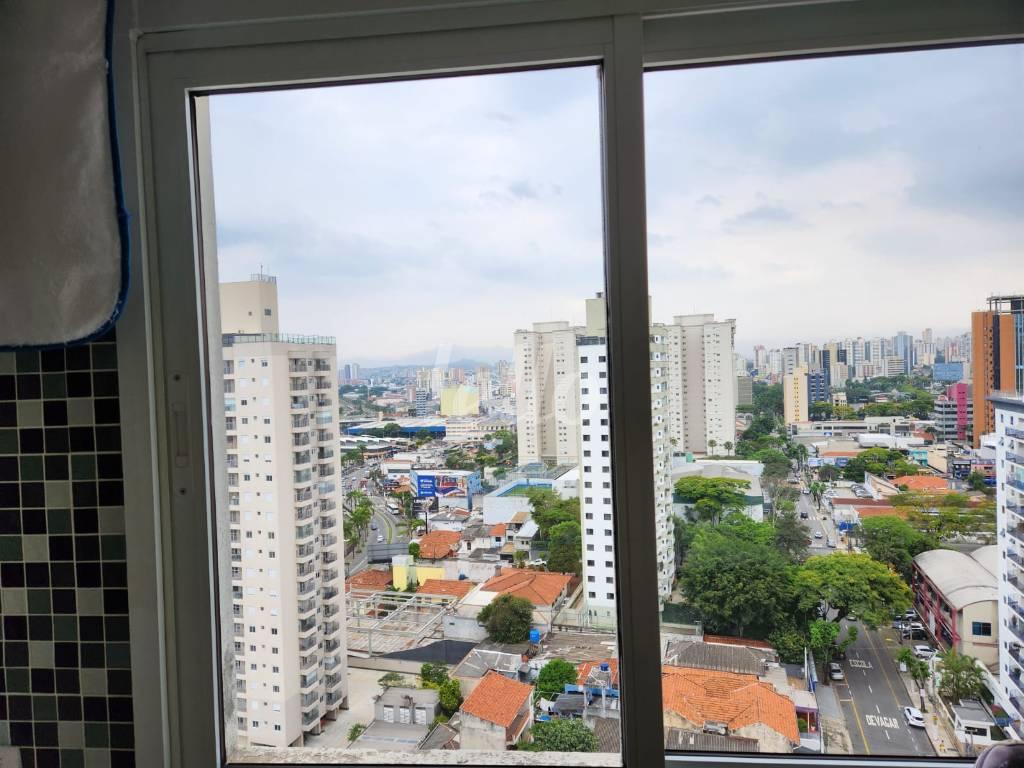 VISTA de Apartamento à venda, Padrão com 80 m², 3 quartos e 2 vagas em Jardim - Santo André