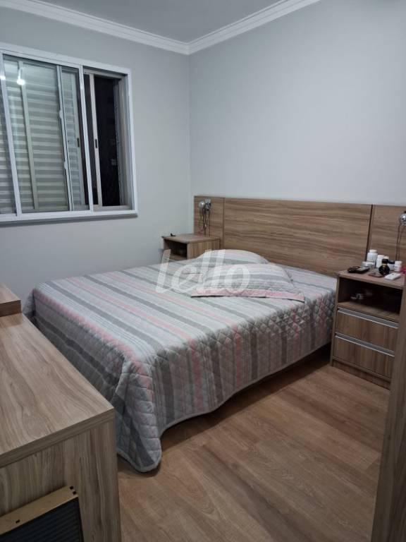 DORMITÓRIO de Apartamento à venda, Padrão com 130 m², 3 quartos e 2 vagas em Vila Guiomar - Santo André