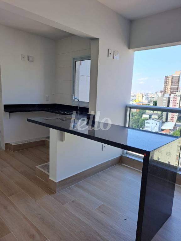 VARANDA GOURMET de Apartamento à venda, Padrão com 82 m², 2 quartos e 2 vagas em Santo Antônio - São Caetano do Sul