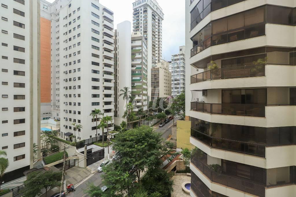 SACADA de Apartamento para alugar, Padrão com 37 m², e 1 vaga em Santa Cecília - São Paulo