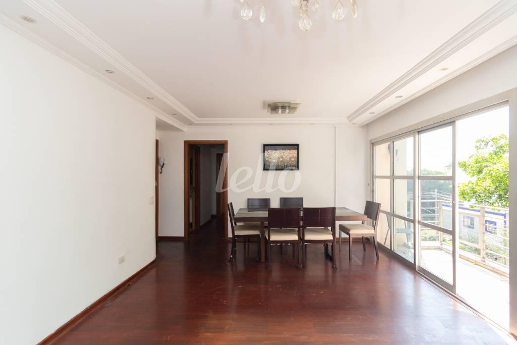 SALA de Apartamento à venda, Padrão com 105 m², 3 quartos e 1 vaga em Alto da Moóca - São Paulo