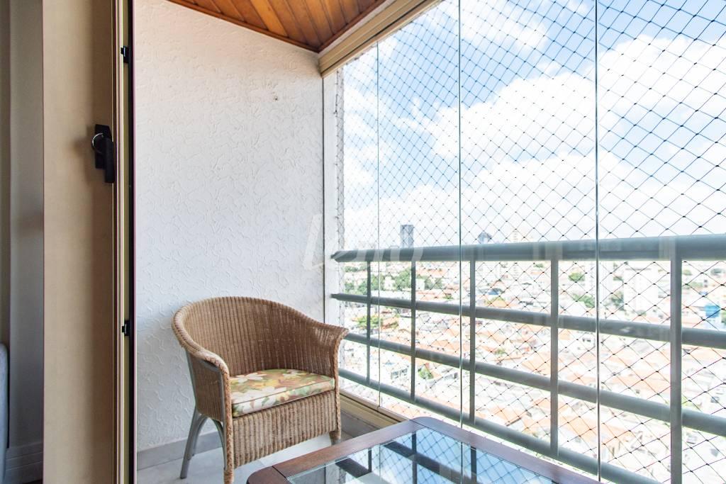 SACADA de Apartamento para alugar, Padrão com 80 m², 2 quartos e 1 vaga em Mooca - São Paulo