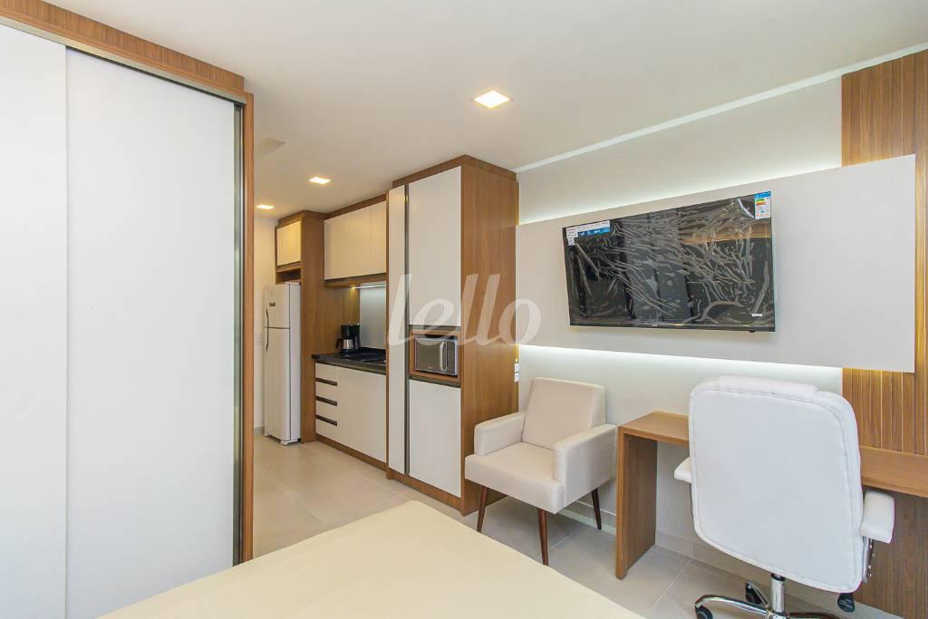 COZINHA de Apartamento para alugar, Padrão com 25 m², 1 quarto e em Ipiranga - São Paulo