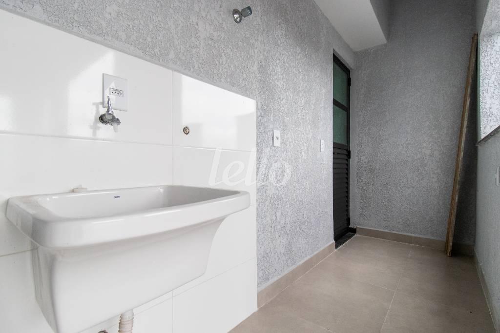ÁREA DE SERVIÇO de Apartamento à venda, cobertura - Padrão com 120 m², 2 quartos e 1 vaga em Vila Pires - Santo André