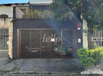 FACHADA de Casa à venda, sobrado com 99 m², 3 quartos e 2 vagas em Vila Cláudia - São Paulo