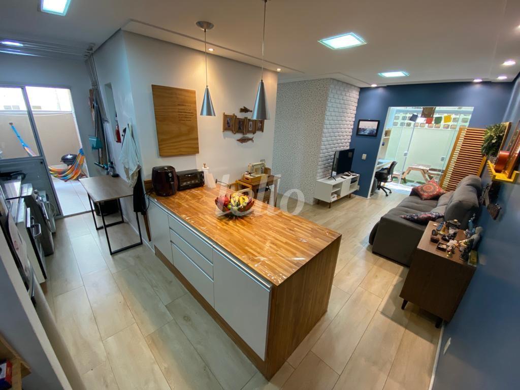 SALA de Apartamento à venda, Padrão com 86 m², 3 quartos e 1 vaga em Vila Prudente - São Paulo