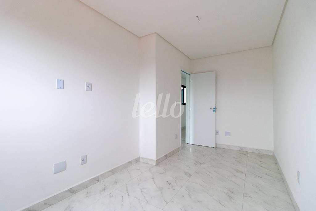QUARTO de Apartamento à venda, cobertura - Padrão com 120 m², 2 quartos e 1 vaga em Vila Pires - Santo André