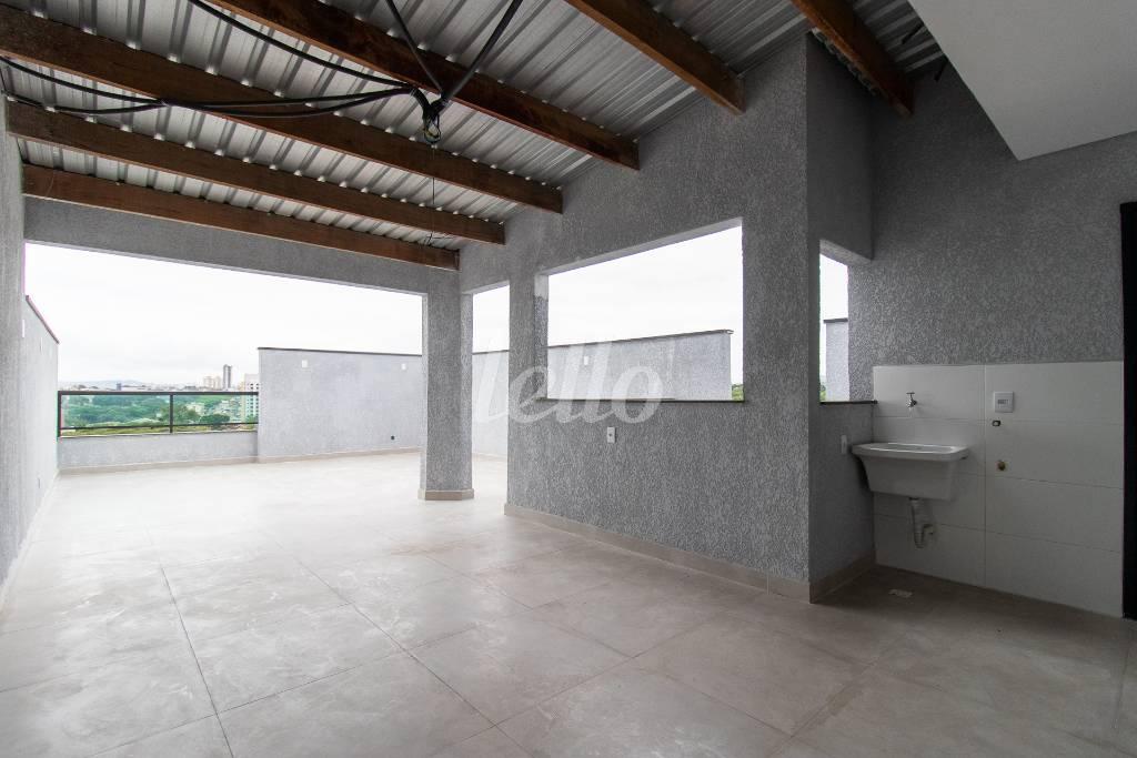 COBERTURA de Apartamento à venda, cobertura - Padrão com 120 m², 2 quartos e 1 vaga em Vila Pires - Santo André