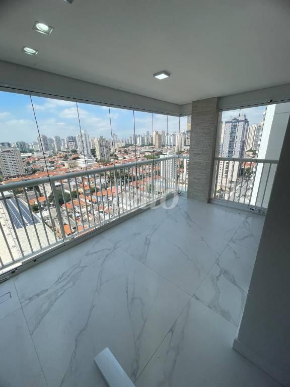 VARANDA de Apartamento à venda, Padrão com 92 m², 3 quartos e 2 vagas em Tatuapé - São Paulo