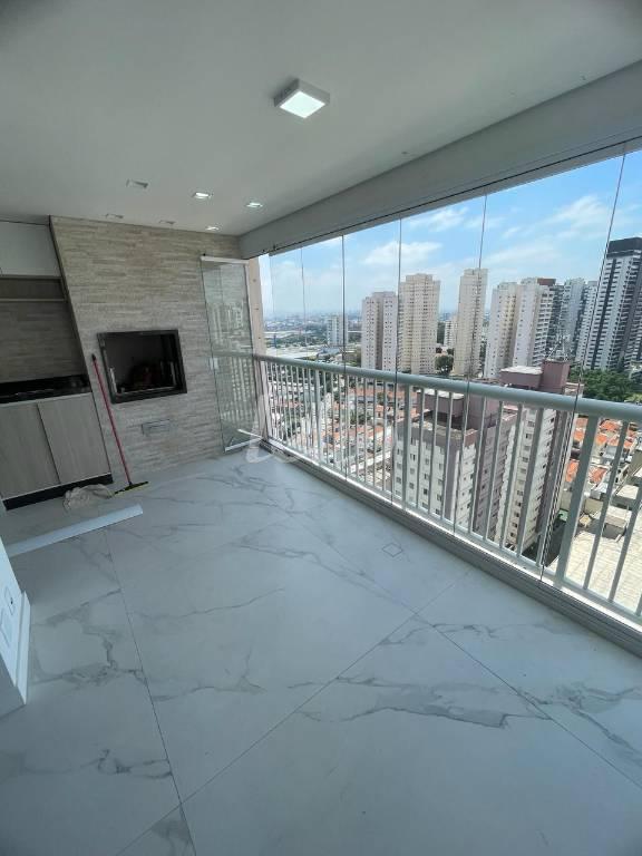 VARANDA de Apartamento à venda, Padrão com 92 m², 3 quartos e 2 vagas em Tatuapé - São Paulo
