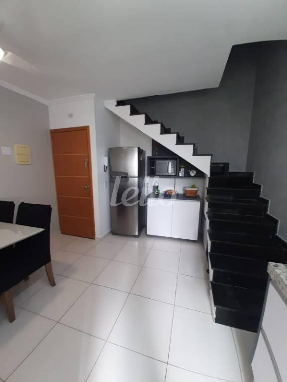 COZINHA de Apartamento à venda, cobertura - Padrão com 100 m², 2 quartos e 2 vagas em Jardim Ocara - Santo André