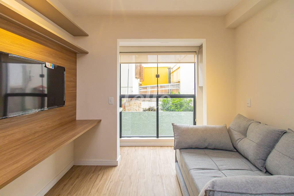 SALA de Apartamento para alugar, Padrão com 18 m², 1 quarto e em Vila Clementino - São Paulo