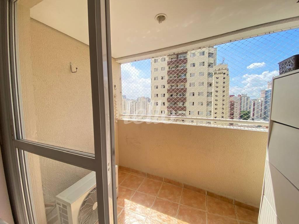 VARANDA de Apartamento à venda, Padrão com 58 m², 2 quartos e 1 vaga em Vila Gomes Cardim - São Paulo