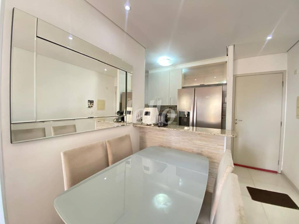 SALA de Apartamento à venda, Padrão com 58 m², 2 quartos e 1 vaga em Vila Gomes Cardim - São Paulo