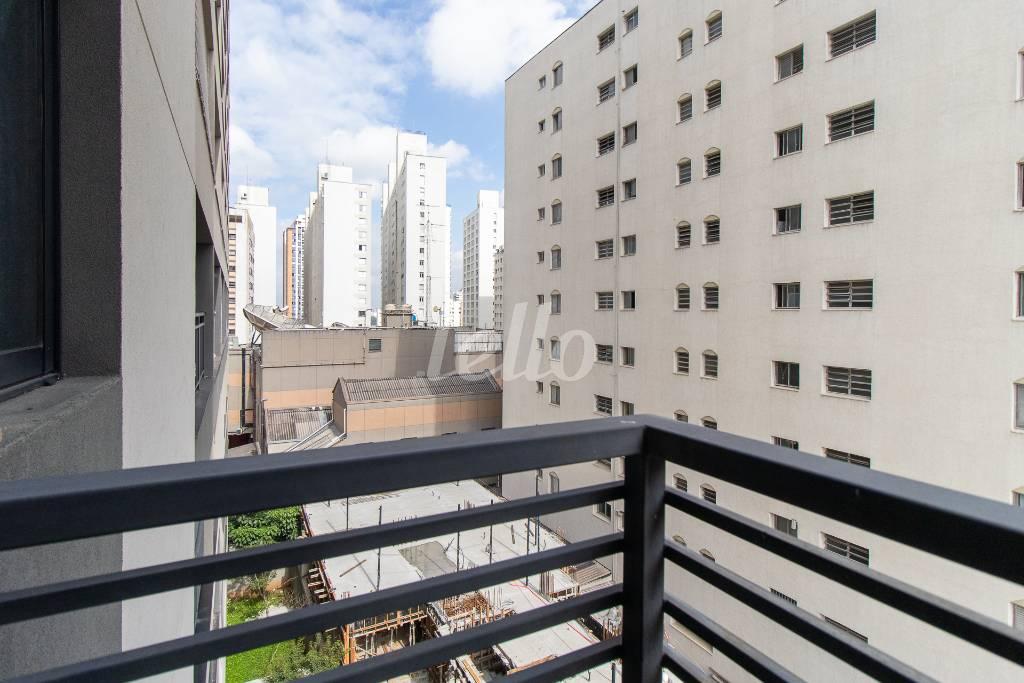 VARANDA de Apartamento para alugar, Padrão com 33 m², e em Vila Mariana - São Paulo
