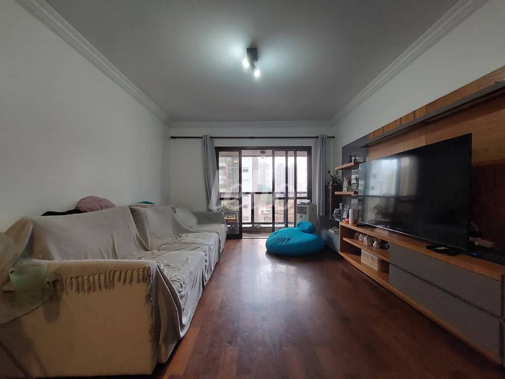 SALA de Apartamento à venda, Padrão com 127 m², 3 quartos e 2 vagas em Vila Regente Feijó - São Paulo