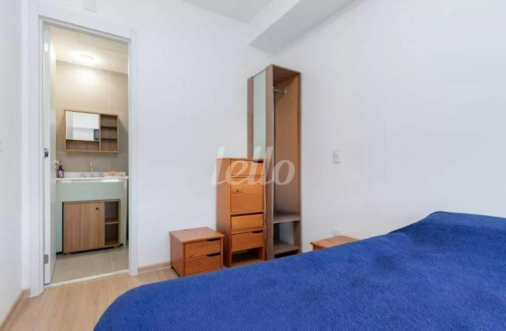 SUITE de Apartamento para alugar, Padrão com 28 m², 1 quarto e em Brooklin Paulista - São Paulo