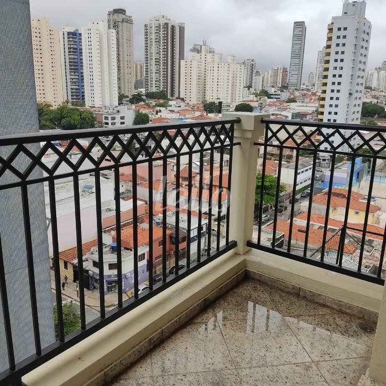 VARANDA de Apartamento à venda, Duplex com 77 m², 2 quartos e 2 vagas em Tatuapé - São Paulo
