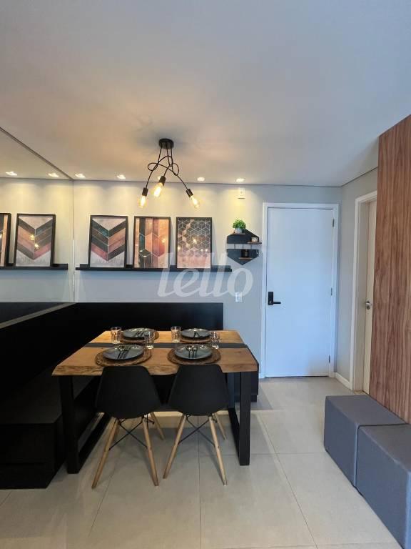 SALA de Apartamento à venda, Padrão com 49 m², 1 quarto e 1 vaga em Ipiranga - São Paulo