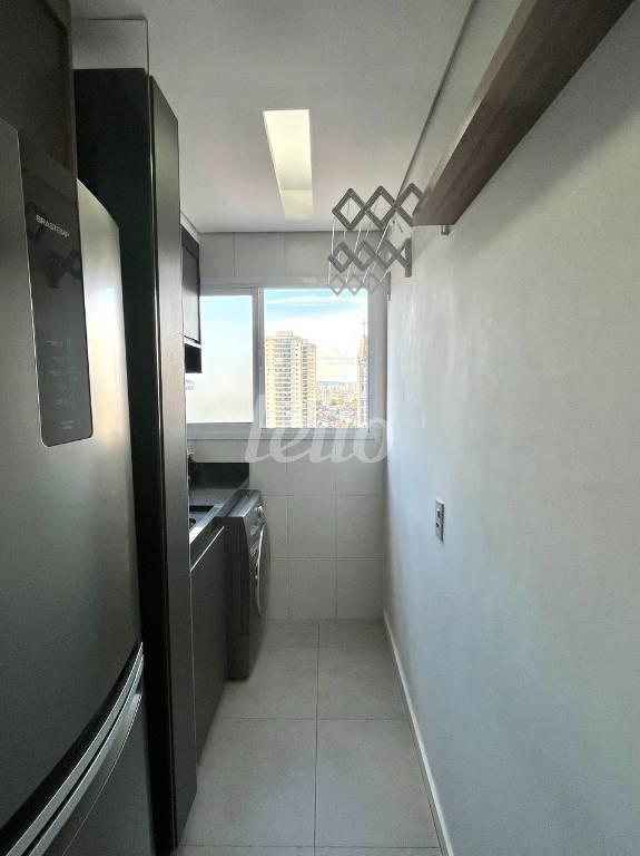 ÁREA SERVIÇO de Apartamento à venda, Padrão com 49 m², 1 quarto e 1 vaga em Ipiranga - São Paulo