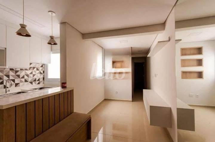 SALA de Apartamento à venda, cobertura - Padrão com 107 m², 2 quartos e 1 vaga em Utinga - Santo André