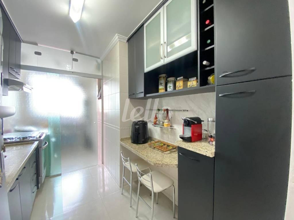 COZINHA de Apartamento à venda, Padrão com 74 m², 3 quartos e 1 vaga em Tatuapé - São Paulo