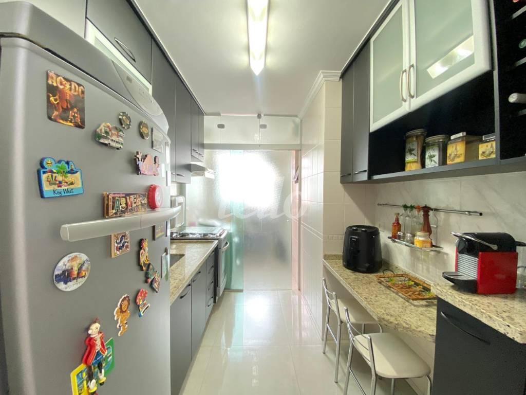 COZINHA de Apartamento à venda, Padrão com 74 m², 3 quartos e 1 vaga em Tatuapé - São Paulo