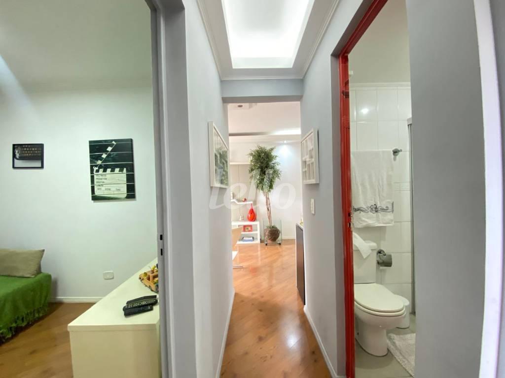 HALL de Apartamento à venda, Padrão com 74 m², 3 quartos e 1 vaga em Tatuapé - São Paulo