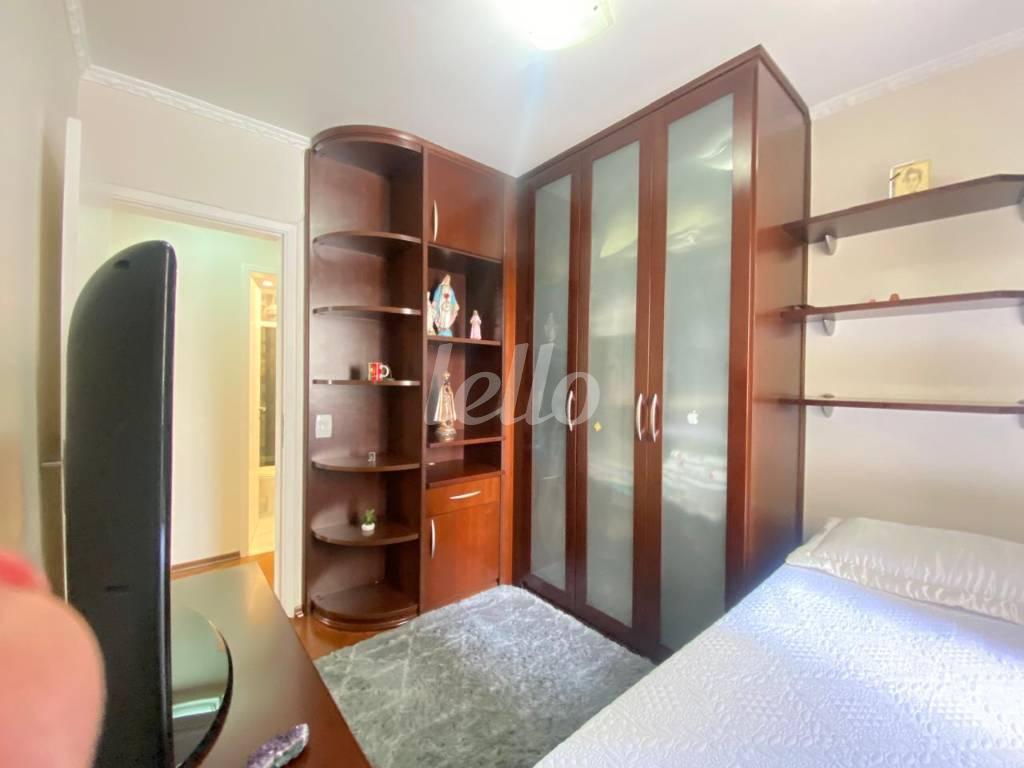 DORMITÓRIO de Apartamento à venda, Padrão com 84 m², 3 quartos e 2 vagas em Vila Gomes Cardim - São Paulo