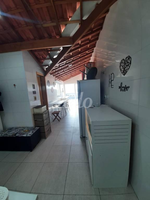 ÀREA GOURMET de Apartamento à venda, cobertura - Padrão com 100 m², 2 quartos e 2 vagas em Jardim Ocara - Santo André