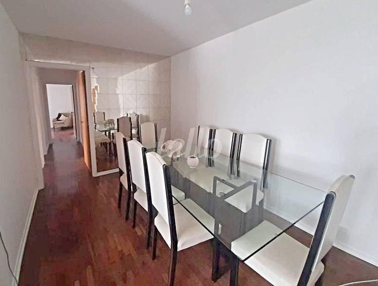 SALA JANTAR de Apartamento à venda, Padrão com 128 m², 2 quartos e 1 vaga em Vila Nova Conceição - São Paulo