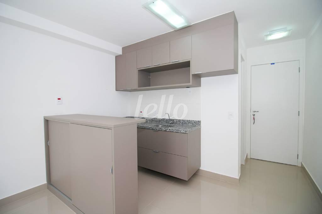 COZINHA de Apartamento para alugar, Padrão com 24 m², 1 quarto e em Saúde - São Paulo