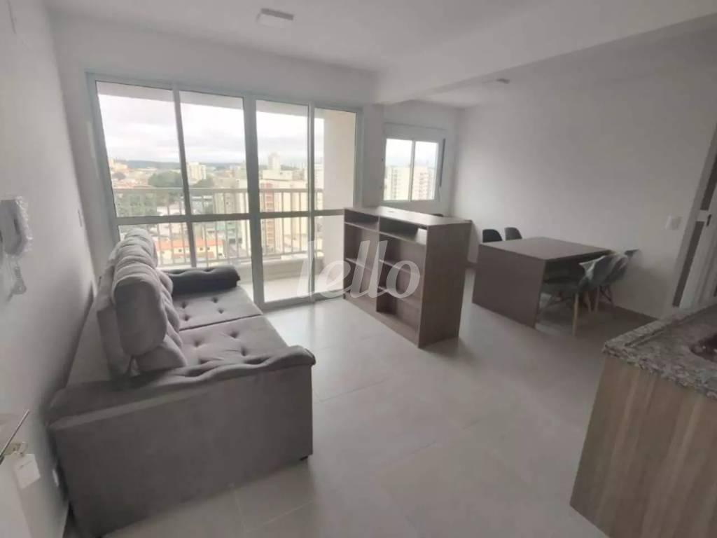SALA 2 AMBEINTES de Apartamento para alugar, Padrão com 63 m², 1 quarto e em Vila Guarani - São Paulo