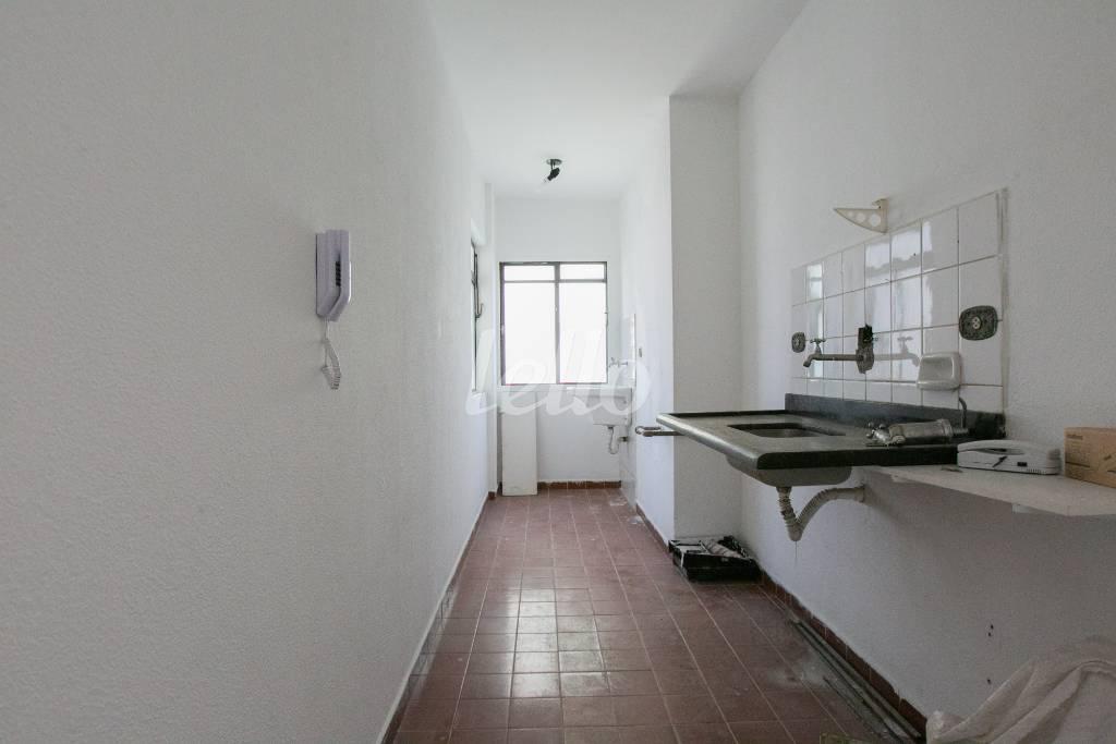 COZINHA de Apartamento para alugar, Padrão com 48 m², 2 quartos e 1 vaga em Brás - São Paulo