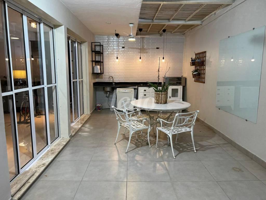 TERRAÇO de Casa à venda, em condomínio - sobrado com 275 m², 4 quartos e 3 vagas em Brooklin Paulista - São Paulo
