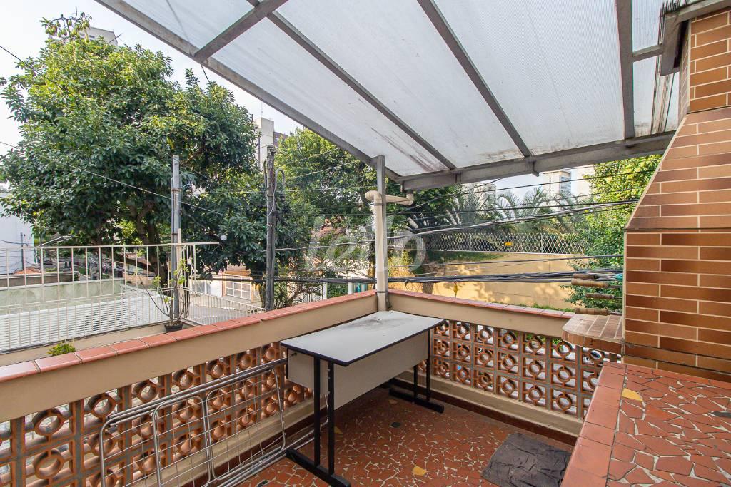 ÁREA GOURMET de Casa para alugar, assobradada com 90 m², 2 quartos e em Chácara Inglesa - São Paulo